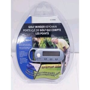 Golf Minder Tracker Shot Counter Device Keychain